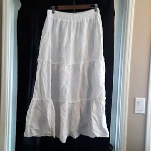Rachel Zoe linen skirt size medium new